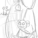 Principles of Character Animation Unit-The Botton Girl PDF Cover illustration