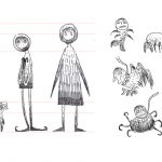 Principles of Character Animation Unit - The Button Girl Character Design
